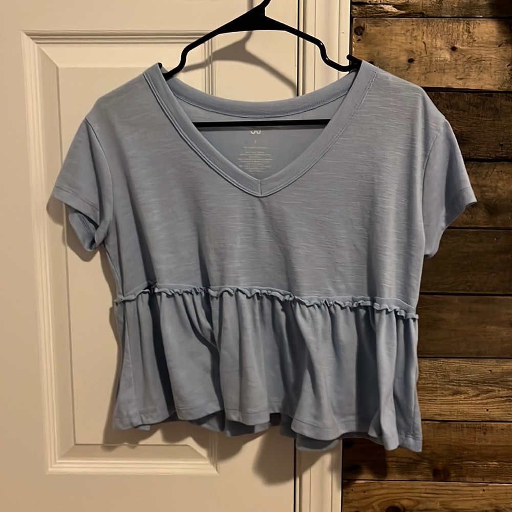 SO blue shirt
